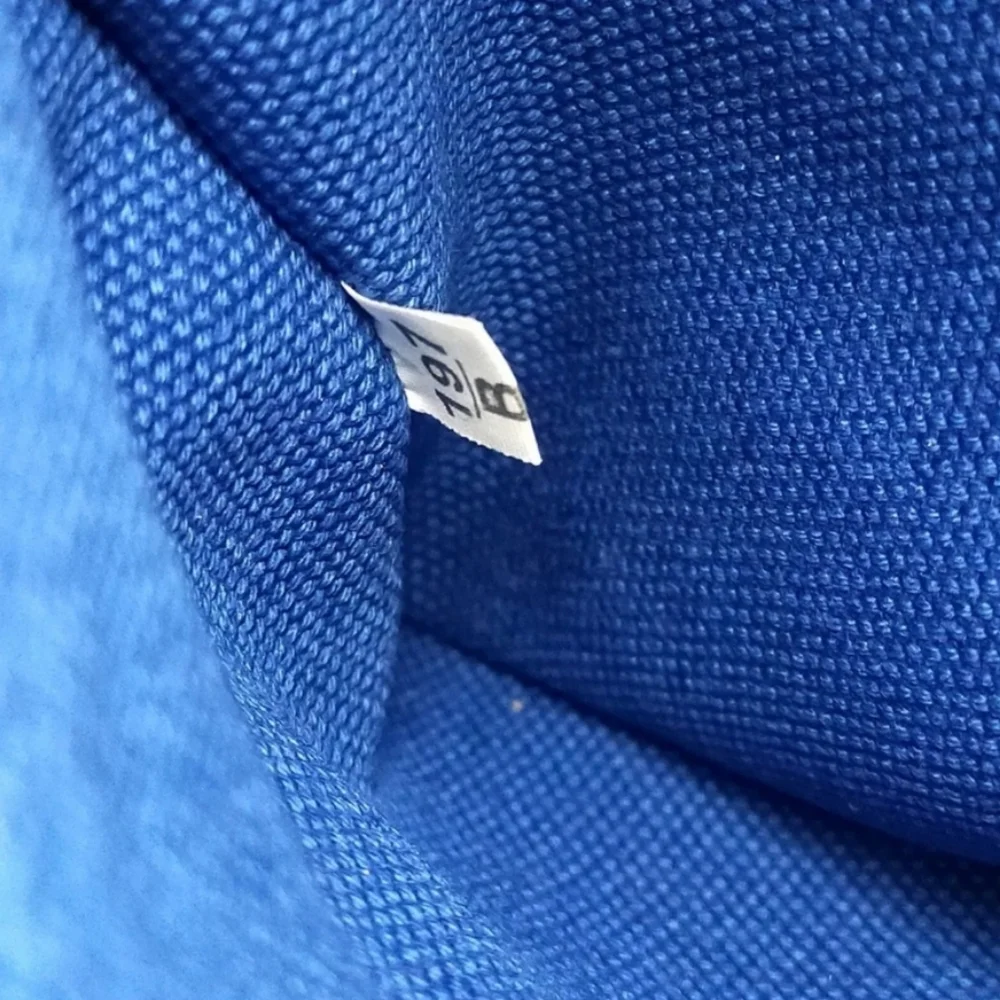 Prada Milano Blue Canvas Tote Bag - Picture 10 of 12